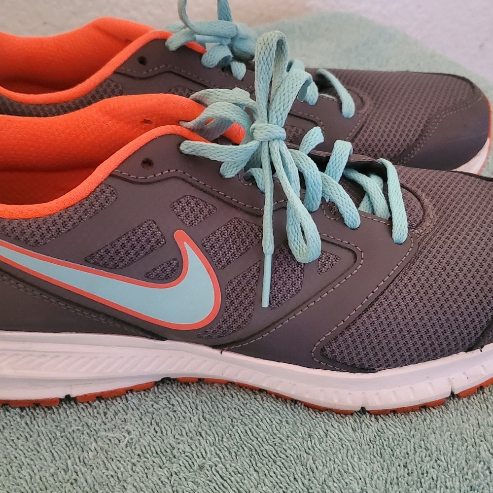 Gently used Colorful Nikes with the box